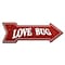 Signmission Love Bug Arrow Decal Funny Home Decor 30in Wide D-A-10-999766 - alternate 1